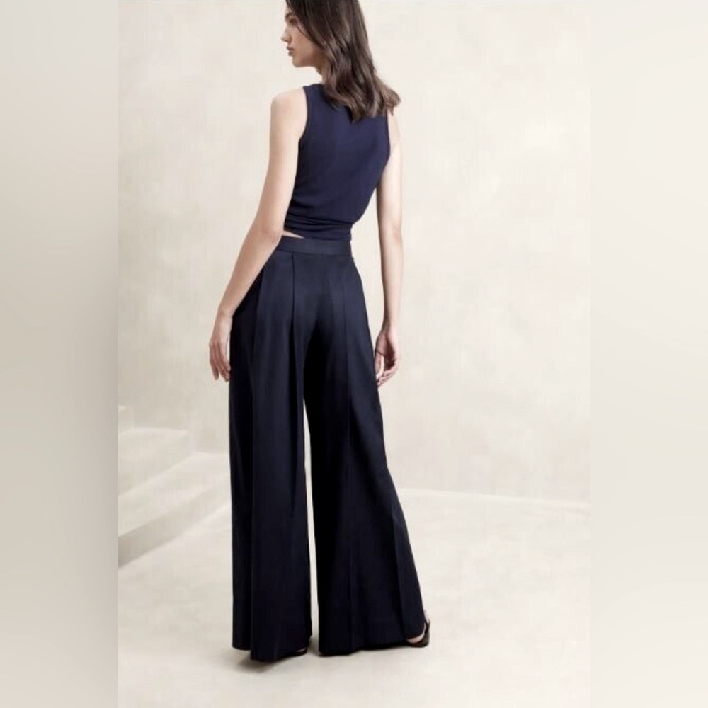 Wide Leg Palazzo Pants - Women - Picture 2 of 11